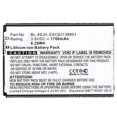 thumbnail image 1 of Batteries N Accessories BNA-WB-BLI-1498-1.7 Cell Phone Battery - Li-Ion, 3.8V, 1700 mAh, Ultra High Capacity Battery - Replacement for LG k3, 120H, LS450 Battery, 1 of 3