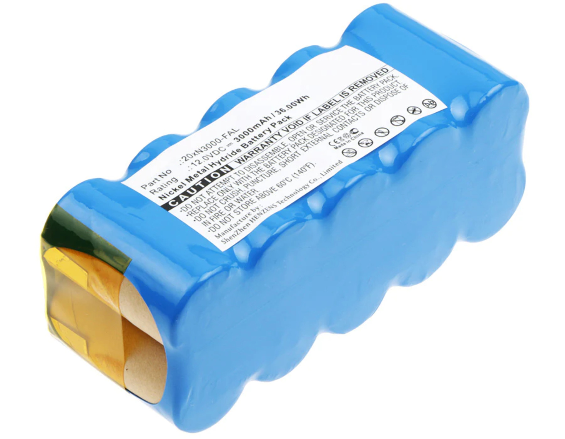 Batteries N Accessories BNAWBH11329 Remote Control Battery NiMH, 12V, 3000mAh, Ultra High