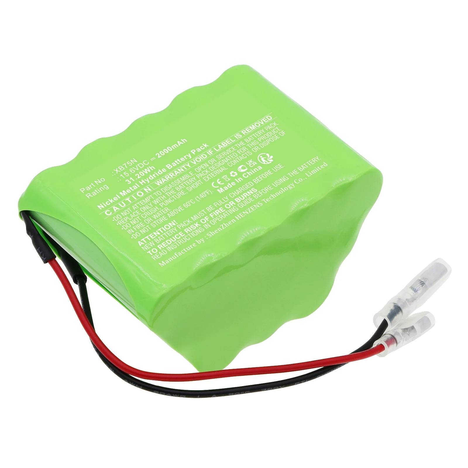 Batteries N Accessories BNAWBH18232 Vacuum Cleaner Battery NiMH, 15.6V, 2000mAh, Ultra High