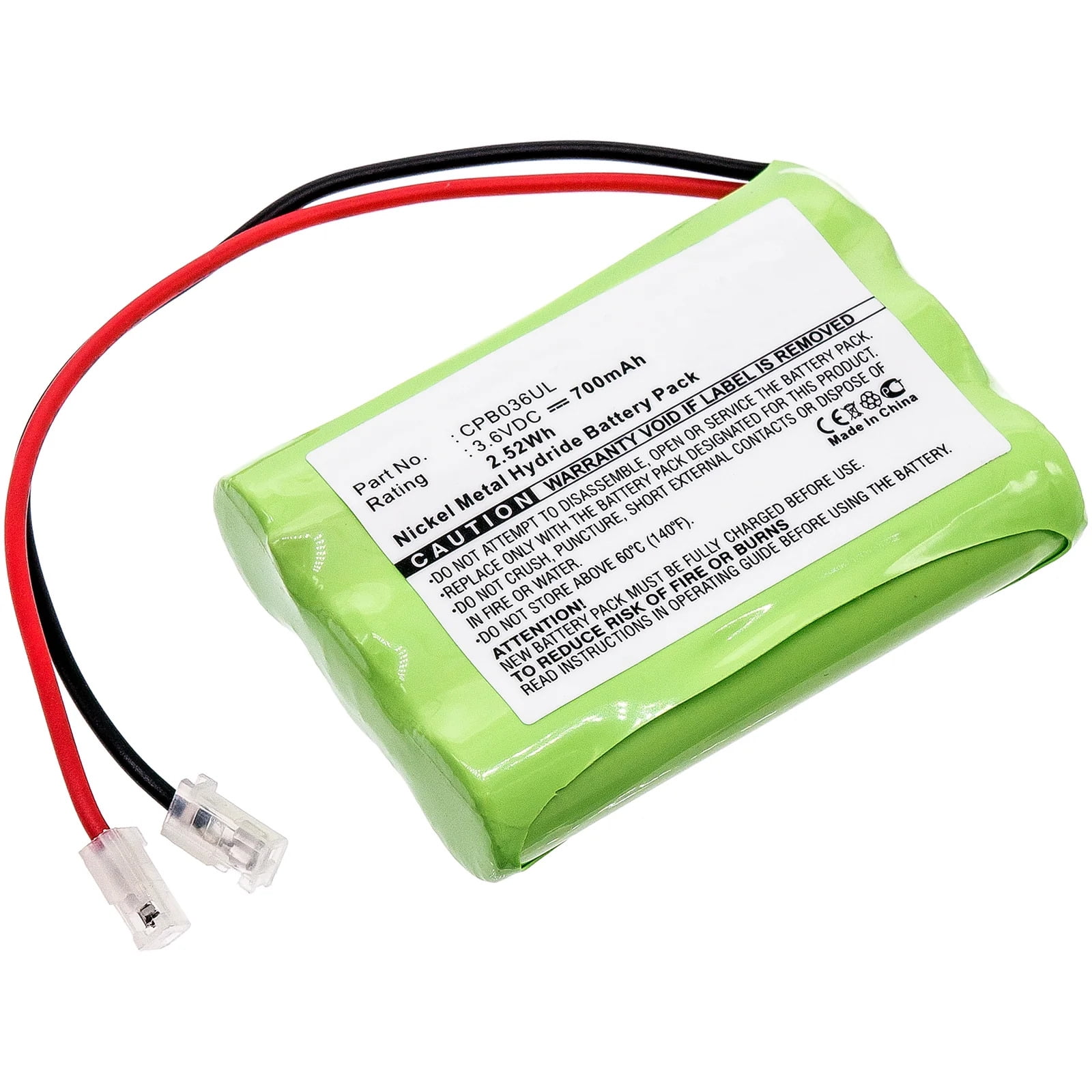 Batteries N Accessories BNAWBH414 Cordless Phones Battery NiMH, 3.6V, 700 mAh, Ultra High
