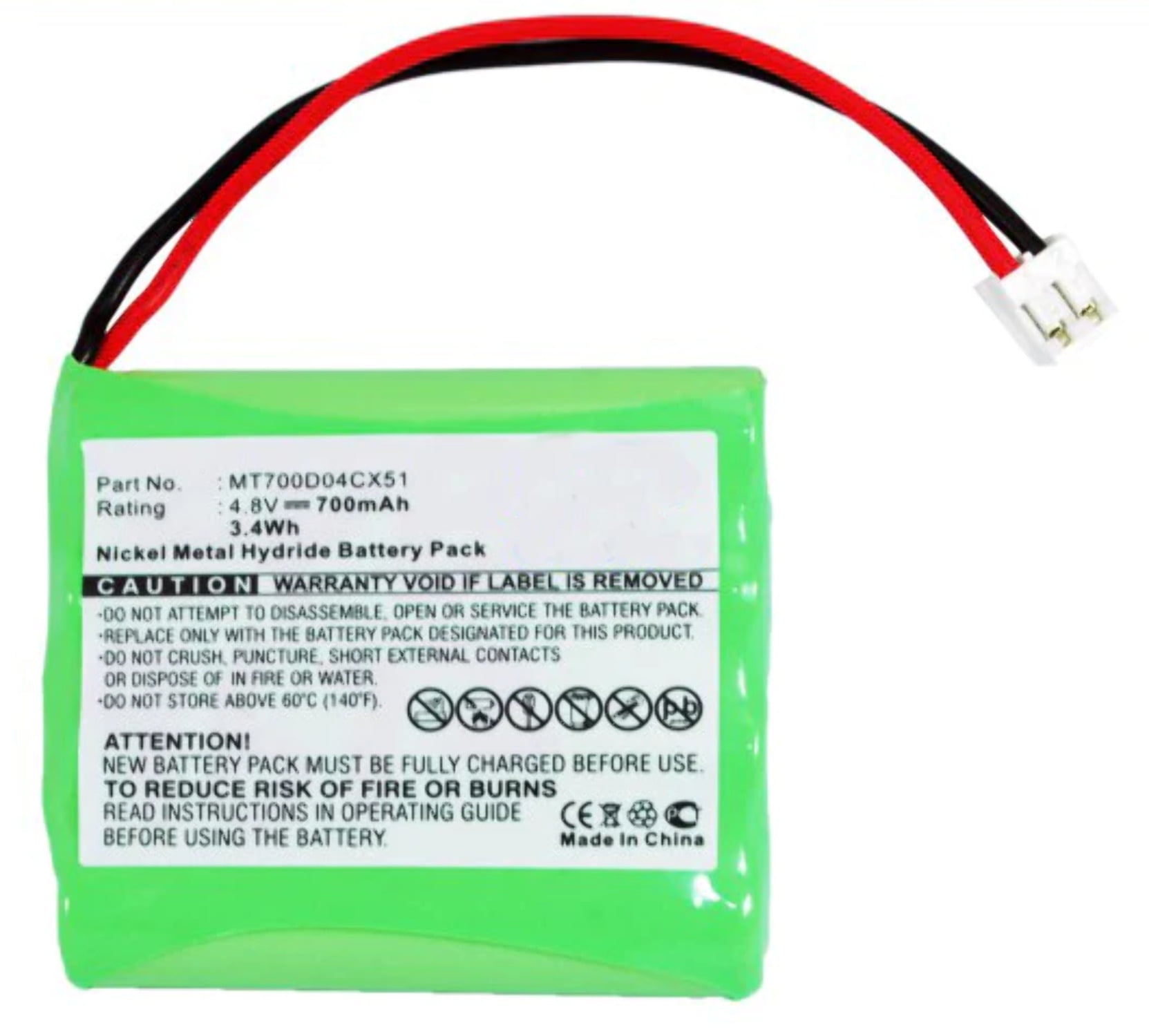 EBL 1.2V AAA Batterie Ricaricabili Durature, Pile Ricaricabili da 1100mAh Ni-MH con 1200 Tech