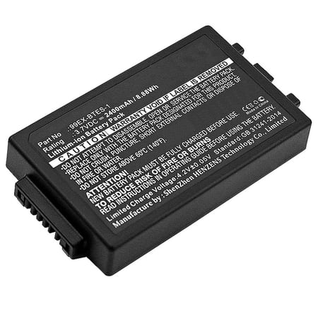 Batteries N Accessories BNA-WB-L1293 Barcode Scanner Battery - Li-ion, 3.7, 2400mAh, Ultra High Capacity Battery - Replacement for Dolphin 99EX-BTEC-1, 99EX-BTES-1 Battery