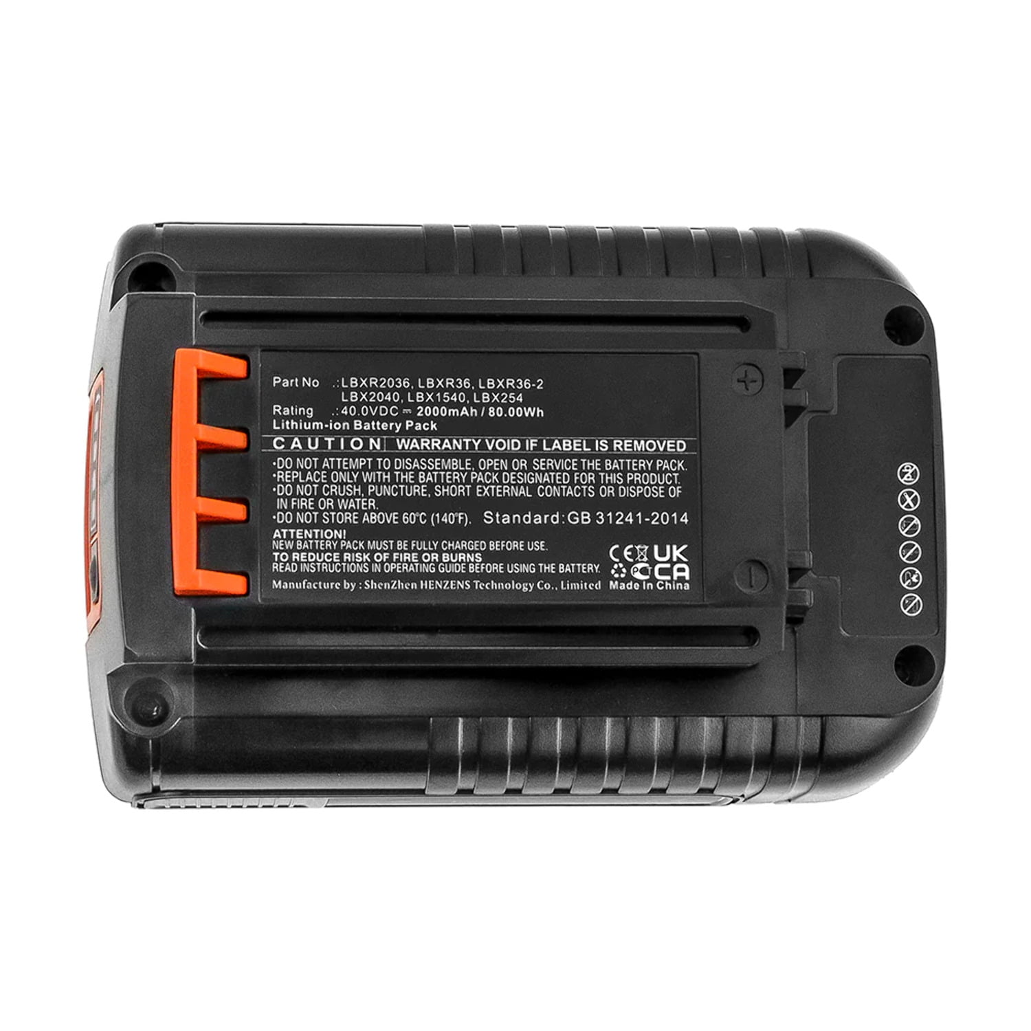 BLACK+DECKER 40-V Lithium-ion Battery in the Power Tool Batteries
