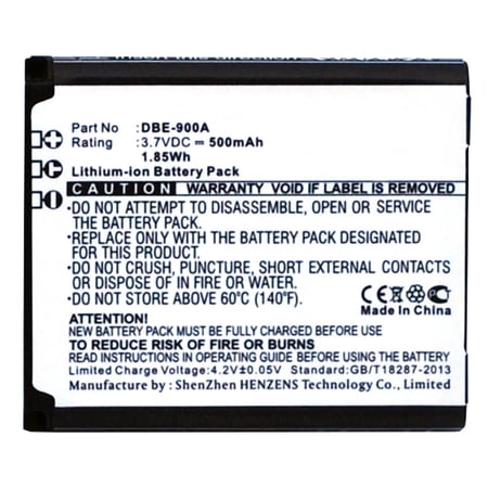 Batteries N Accessories BNA-WB-L3265 Cell Phone Battery - Li-Ion, 3.7V, 500 mAh, Ultra High Capacity Battery - Replacement for Doro DBE-900A Battery