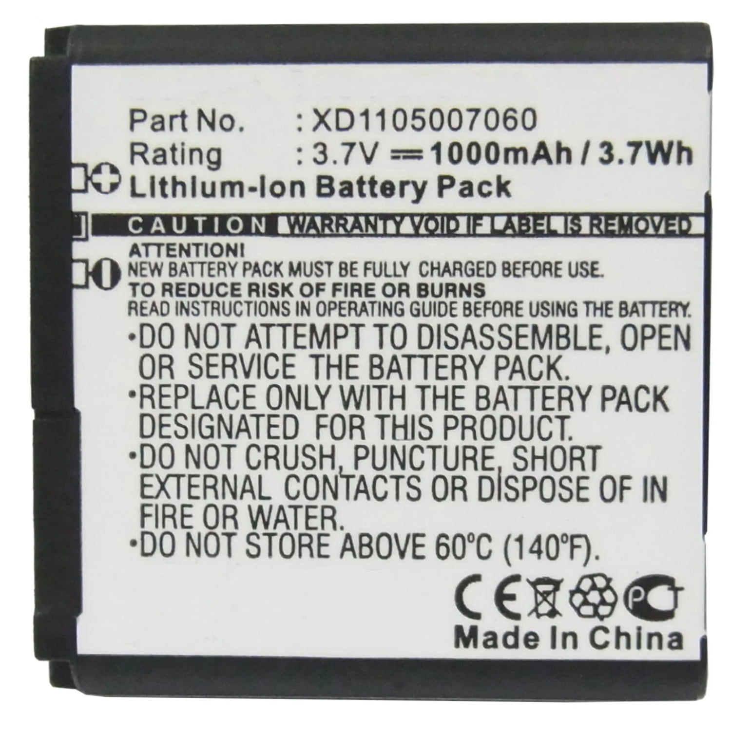 Doro XD1105007060 Replacement Cell Phone Battery Ecuador Ubuy
