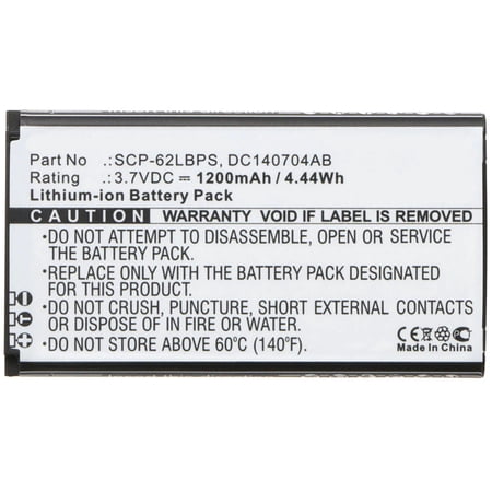 Batteries N Accessories BNA-WB-L3831 Cell Phone Battery - Li-ion, 3.7, 1200mAh, Ultra High Capacity Battery - Replacement for Kyocera DC140704AB, SCP-62LBPS Battery