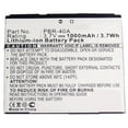 thumbnail image 1 of Batteries N Accessories BNA-WB-L3935 Cell Phone Battery - Li-ion, 3.7, 1000mAh, Ultra High Capacity Battery - Replacement for Pantech 5HTB0102B0A, PBR-40A Battery, 1 of 3