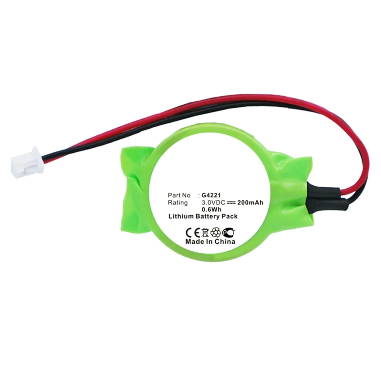 Pile CMOS BIOS Pour ASUS F6V - Batterie Neuve, Emballage D’origine, Garantie 1 An