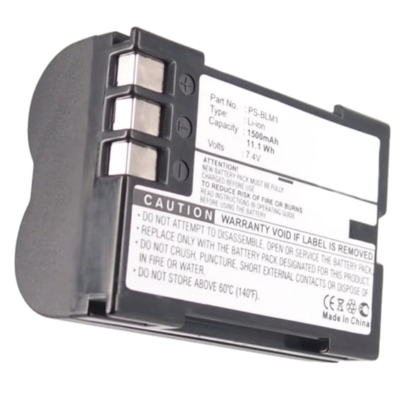 Batteries N Accessories BNA-WB-L9038 Digital Camera Battery - Li-ion, 7.4V, 1500mAh, Ultra High Capacity - Replacement for Olympus BLM-1 Battery
