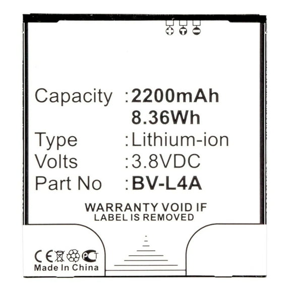 Batteries N Accessories BNA-WB-L9521 Cell Phone Battery - Li-ion, 3.8V, 2200mAh, Ultra High Capacity