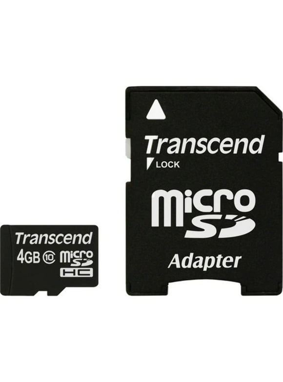 Batteries N Accessories BNA-WB-MSD4GB 4 GB microSD Memory Card with SD Adapter