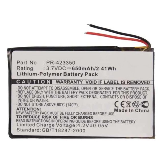 Batteries N Accessories BNA-WB-P1426 Wireless Headset Battery - Li-Pol, 3.7V, 650 mAh, Ultra High Capacity Battery - Replacement for Plantronics PR-423350 Battery