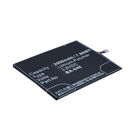 Batteries N Accessories BNA-WB-P3752 Cell Phone Battery - Li-Pol, 3.8, 2000mAh, Ultra High Capacity Battery - Replacement for AUX BA-046 Battery