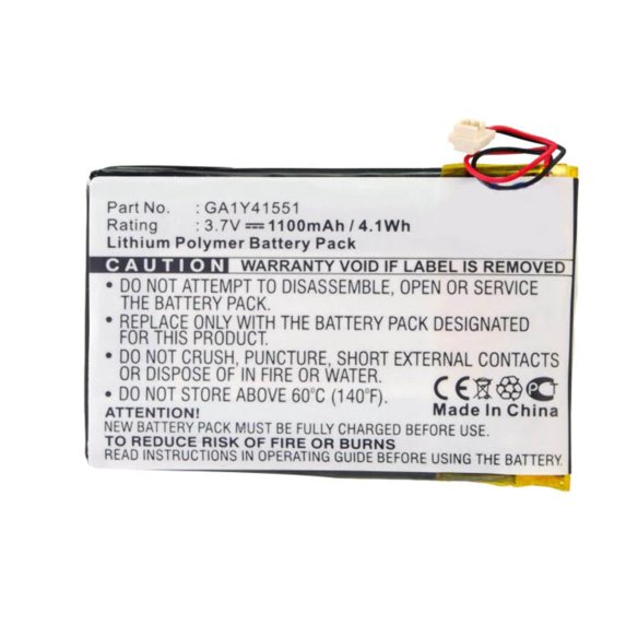 Batteries N Accessories BNA-WB-P6539 PDA Battery - Li-Pol, 3.7V, 1100 mAh, Ultra High Capacity Battery - Replacement for Palm GA1Y41551 Battery