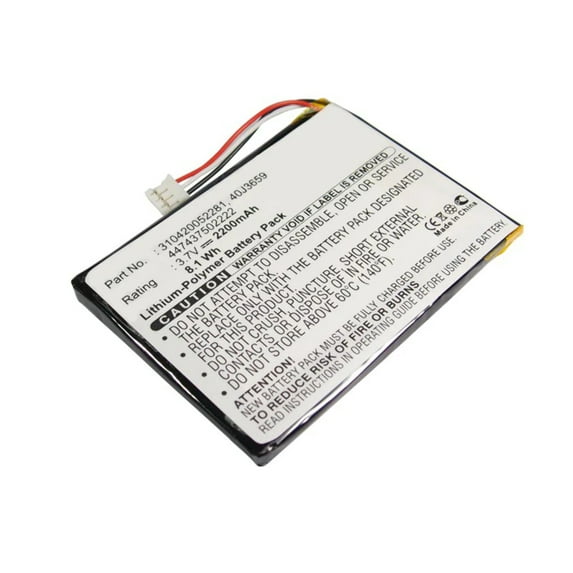 Batteries N Accessories BNA-WB-P7350 Remote Control Battery - Li-Pol, 3.7V, 2200 mAh, Ultra High Capacity Battery - Replacement for Philips 310420052281 Battery