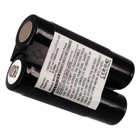 Batteries N Accessories BNA-WB-RNH-006-1.8 Remote Control Battery - Ni-MH, 2.4V, 1800 mAh, Ultra High Capacity Battery - Replacement for Logitech L-LC3H-AA Battery
