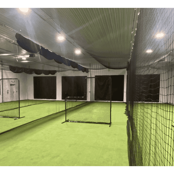 Batters Eye Backdrop 5' x 10' - Instantly Create a High-Contrast Background for Batting Cage Training - SEE THE BALL BETTER