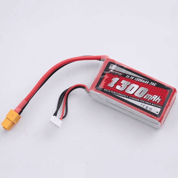 Battery 11.1V 1300mAh 25C XT60 Plug