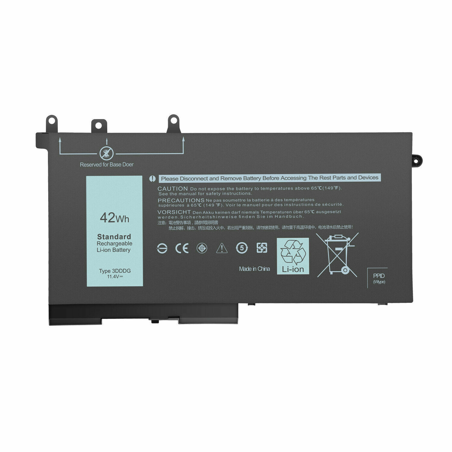 Precision 3520 Rtc Battery Battery 3DDDG For Dell Latitude E5280 E5480 E5490 E5580 5590 Precision ...