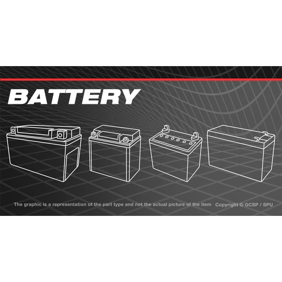 Battery ATV Coleman AT125 UT