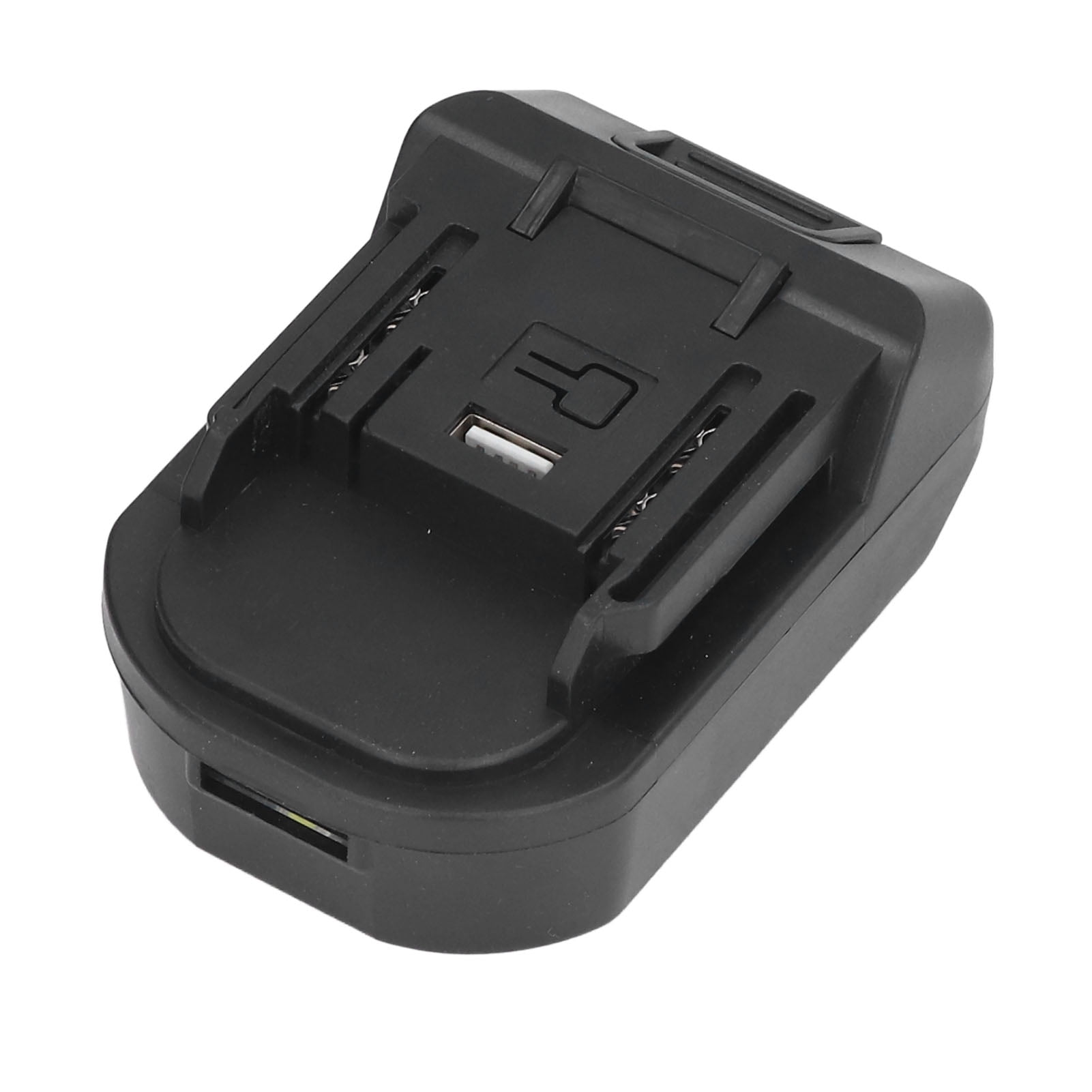 Battery Adapter ABS Short Circuit Protection with USB LED Light Battery