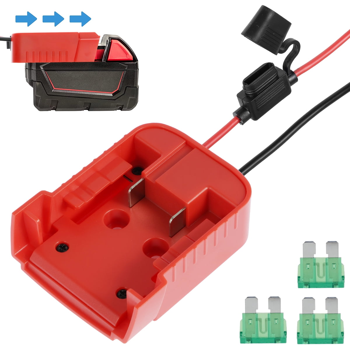 Battery Adapter Compatible with M18 Professional Battery Converter