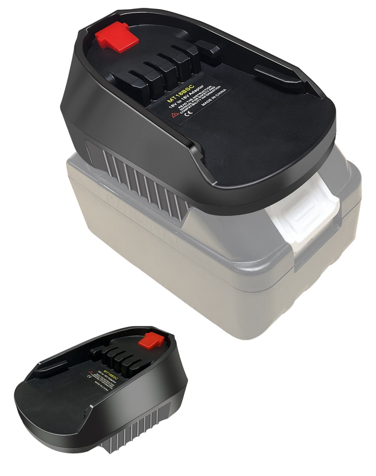 M18 To Makita Battery Adapter - Converts Milwaukee M18 Battery To Fit 18V BL1830 BL1840 BL1850 BL1860 Tools