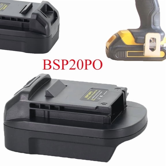 Battery Adapter Converter BSP20PO for Porter *Cable 18V Power Tools Compatible for Stanley*/Black&*Decker Li-Ion Battery Power Tool