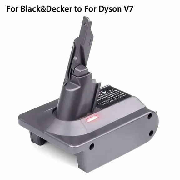 Battery Adapter Converter For Black*Decker 20V Battery to For Dy*son V7 Battery Vacuum Cleaner Tool