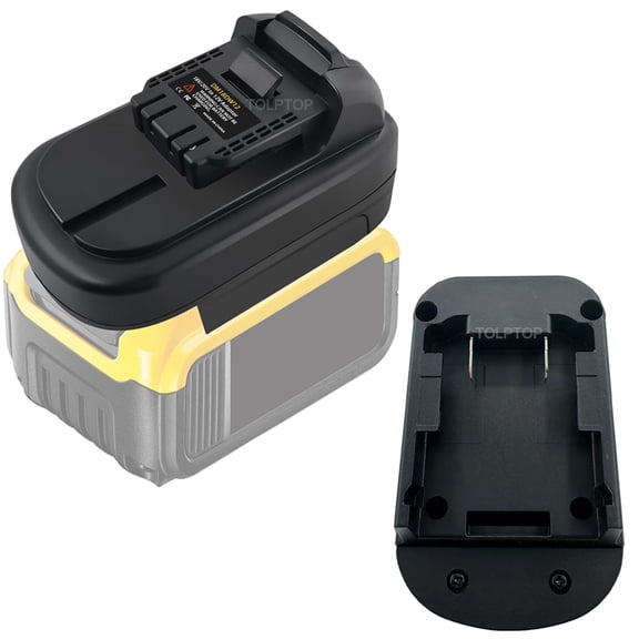 Battery Adapter Converter For De*walt/Mil*wau*kee 18V/20V Li-ion Battery Convert to for De*walt 12V Lithium Battery Power Tools