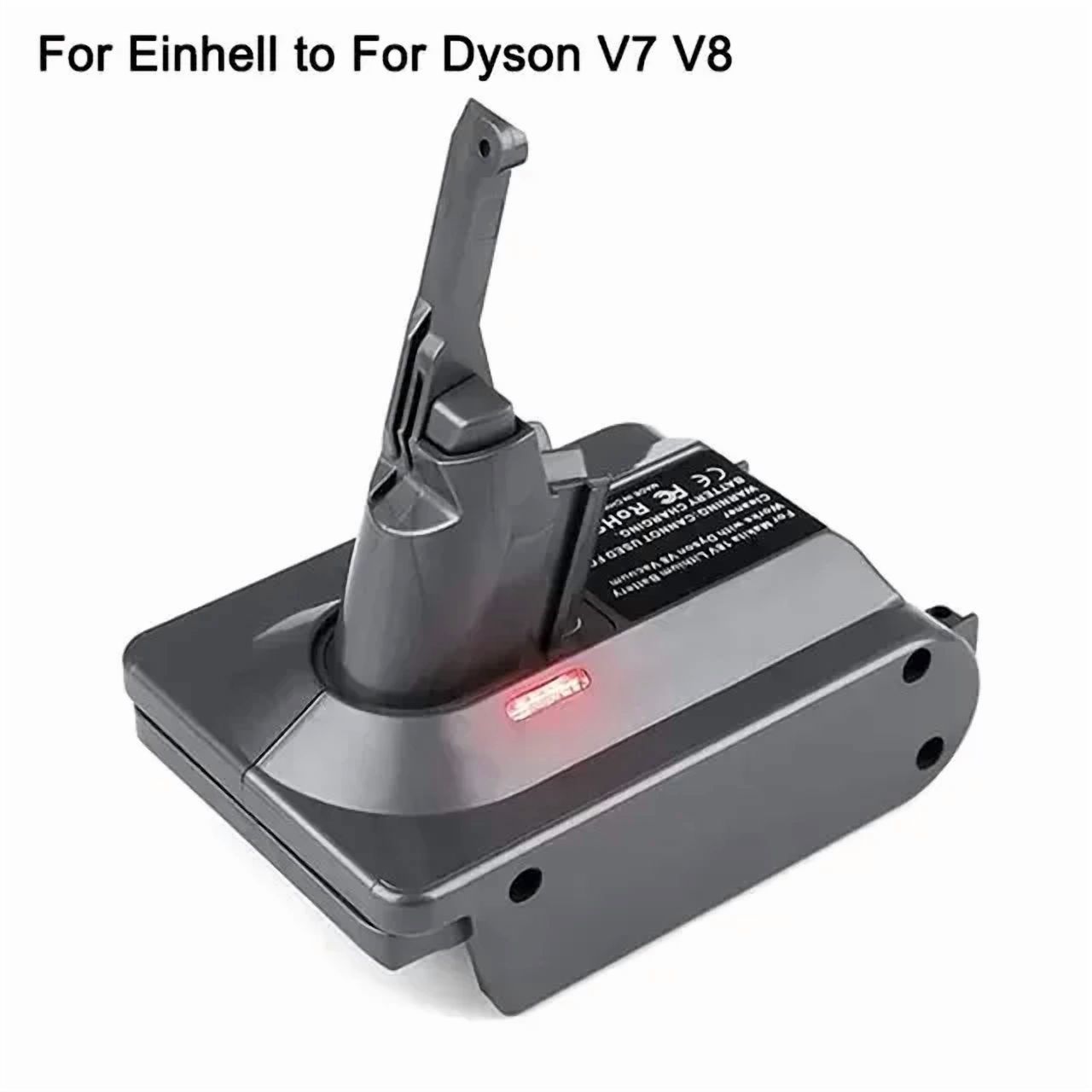 Battery Adapter Converter For Ein*hell 18V Battery to For Dy*son V7V8 ...