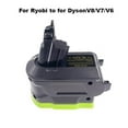 thumbnail image 1 of Battery Adapter Converter For Makita/Dewalt/Milwaukee/Bosch/Einhell/Ryobi to For Dyson V6 V7 V8 Battery Vacuum Cleaner Tool DC58, 1 of 29