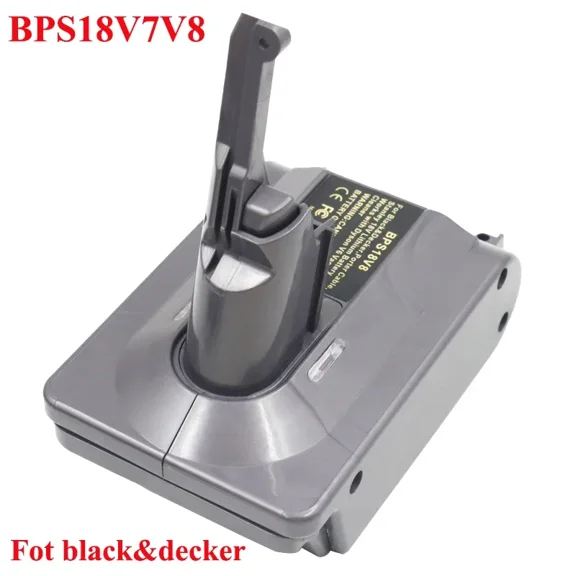 Battery Adapter Converter for Black +Decker 18V Lithium Batteries Compatible with For Dy*son V6 V7 V8 Series Vacuum Cleaner