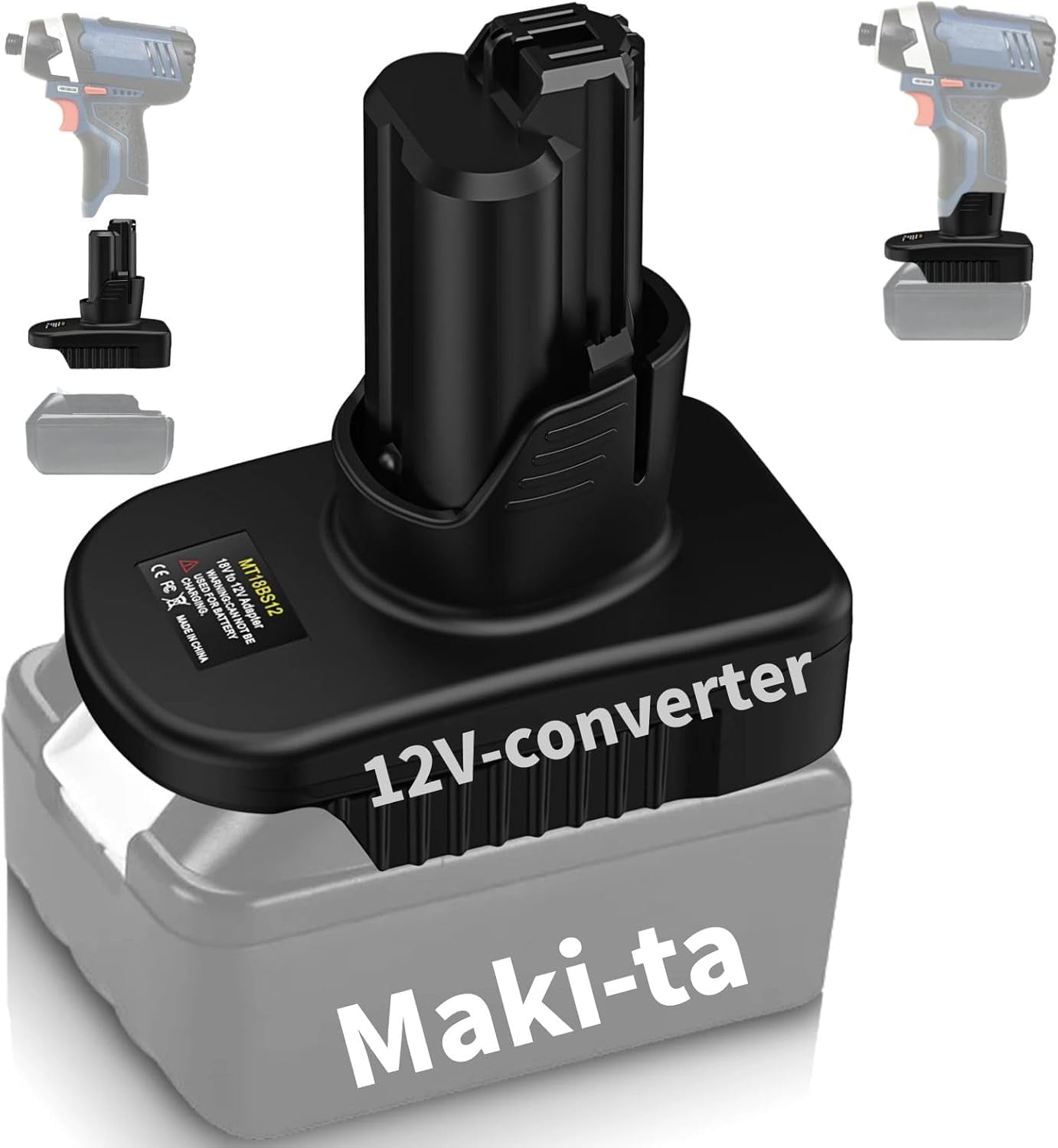 Battery Adapter Converter for Ma*kita 18V Lithium Batteries Adapter ...
