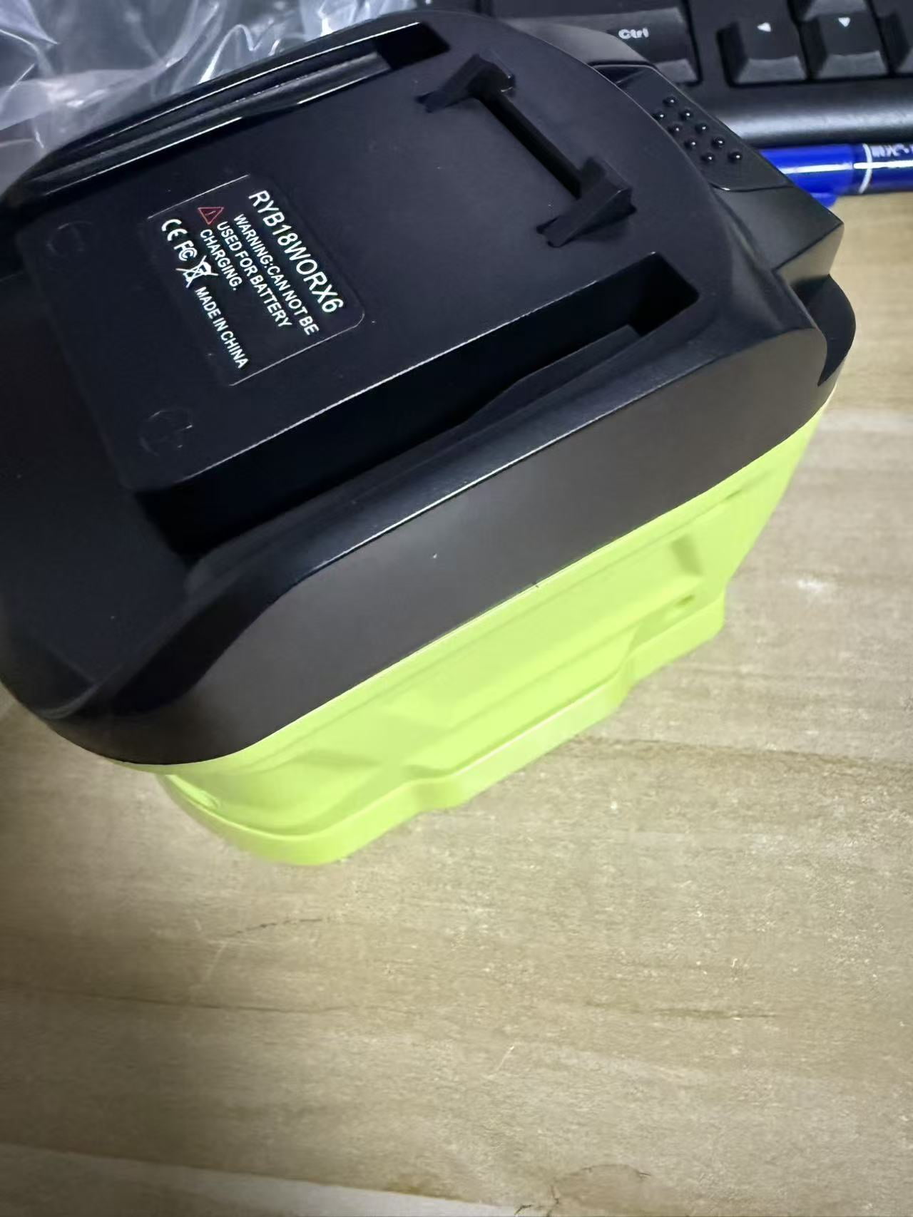 Battery Adapter Converter for Ryo.bi 18V Battery to For Worx-20V WA3520 WA3525 WA3575 Battery Power Tools