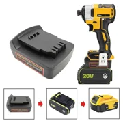 Battery Adapter Converter for Worx 20V 5Pin Battery To for Dewalt 18V Power tool