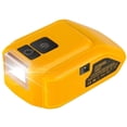 thumbnail image 2 of Dual USB & LED Charger Adapter For Dewalt 14.4V-20V Li-ion Batteries – Power Converter 2 of 5