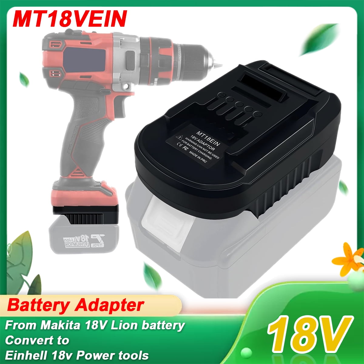 Power tool battery adapter sale