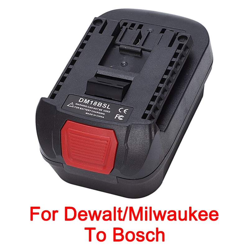 Battery Adapter For Makita/Dewalt/Milwaukee/Black Decker 18V Li-Ion Battery Convert To for Bosch 18V Lithium Battery Tool