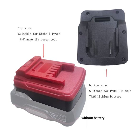 Battery Adapter For Parkside X20V Convert For Einhell Power X-Change Lithium Battery Power Tools Accessories