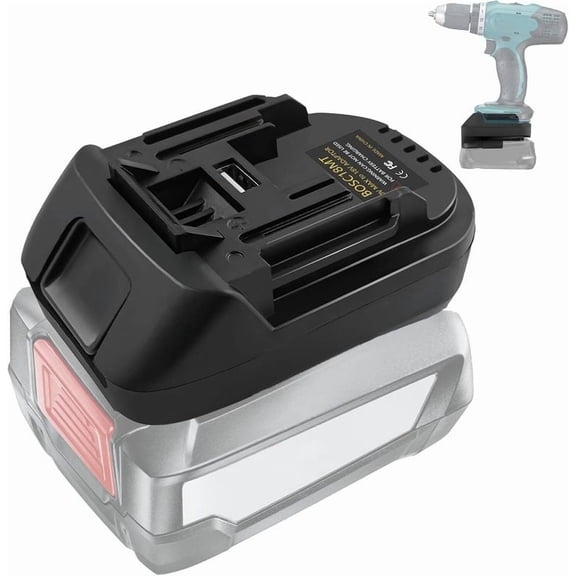 Battery Adapter for Bos*ch 18V PBA Series Li-ion Battery Converter to for Ma*kita 18V Li-ion Battery Power tool