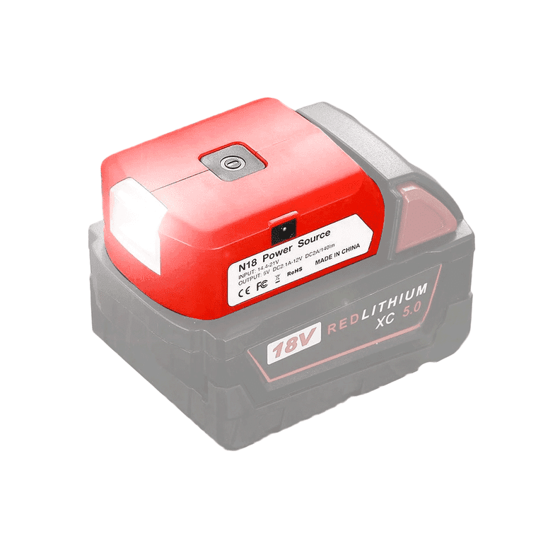 20V Lithium-Ion USB Power Source Battery Adapter – Tool Only 20V Lithium-Ion USB Power Source Battery Adapter – Tool Only
