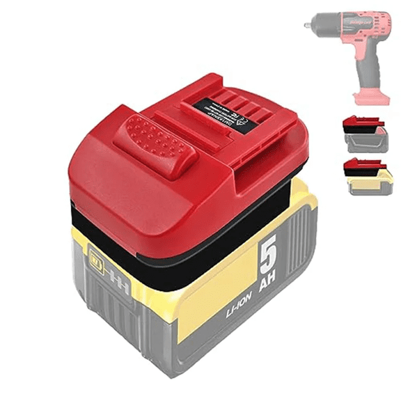 Battery Adapter for Snap*on 18V Tools, for De*walt 20V & for Mil*wau*kee 18V M18 Lithium Battery Convert to for Snap*on 18V