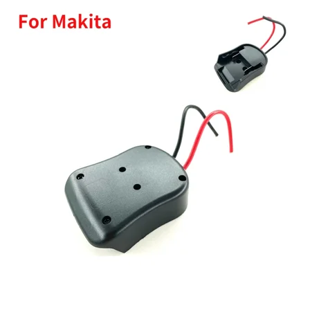 Battery Adapters For Makita/Bosch/Milwaukee/Dewalt/Black&Decker/Ryobi 18V Power Connector DIY Adapter Dock Holder 14 Awg Wires