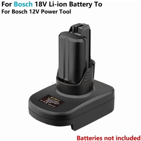 Battery Adaptor For Bos*ch BAT609 professional 18V system GBA Li-ion Battery Convert to For Bos*ch 12V Power Drill/Driver Power tools