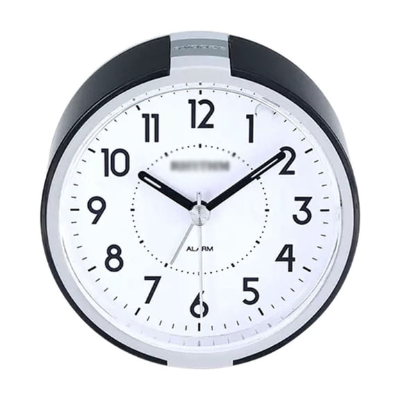Battery Alarm Clock for Bedroom, Small Clocks Battery Operated, Bedside Clock, Silent Retro Small Table Clock and Desk Clocks for Office