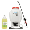 thumbnail image 1 of Battery Backpack Sprayer with 1 Gallon Mosquito Magician Concentrate, 1 of 9