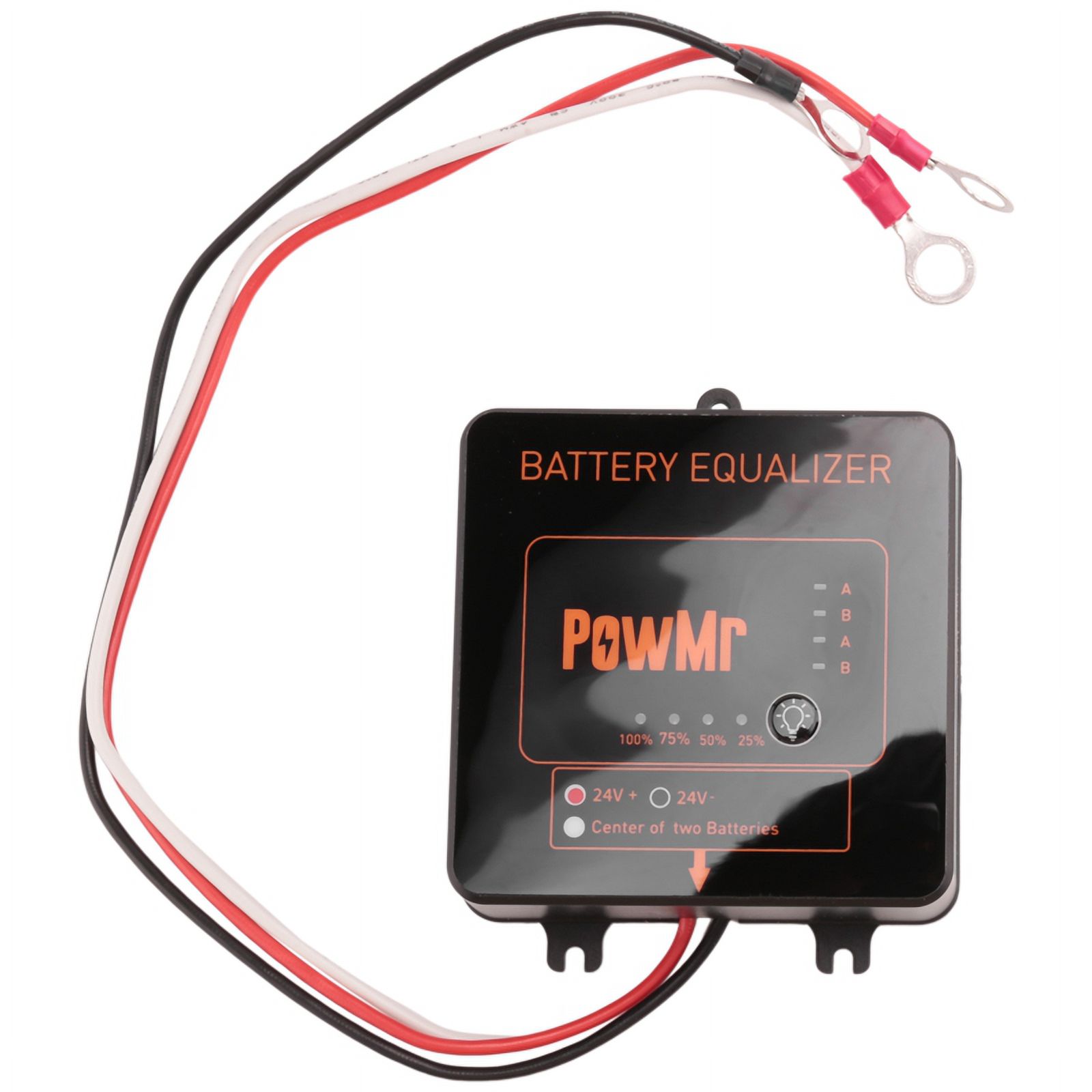 Battery Balancer for 2 x 12V Lead Acid Battery Bank System Nx12V Battery Equalizer,1 x Battery Equalizer,As Shown