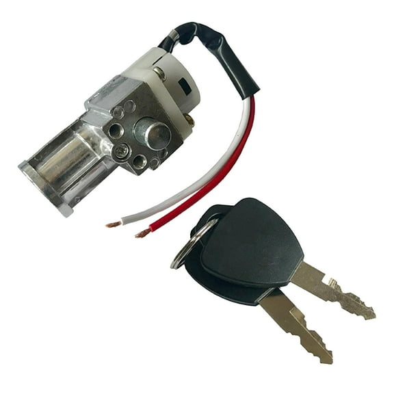 Battery Box Safety Lock Motorcycle Ignition Lock with 2 Key Biking Anti-thieves Performance 6.9cm Motorcycle Battery Locks