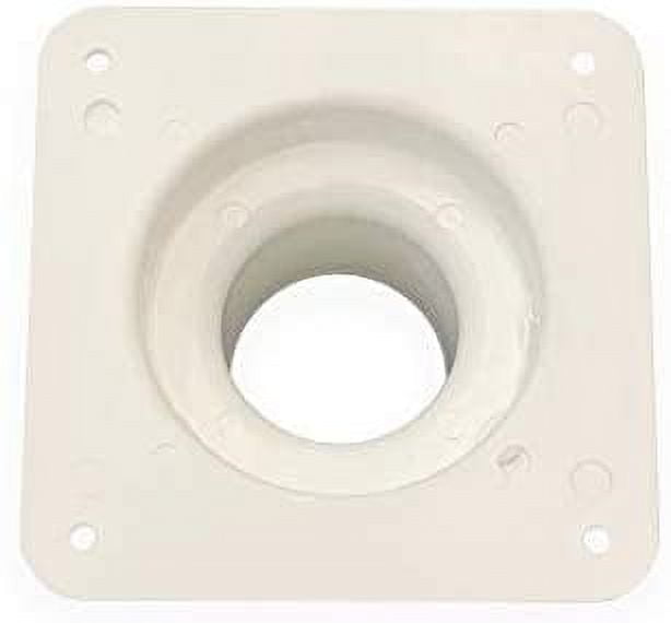 Battery Box Vent System Cone Plate White RVs, Campers, Trailers